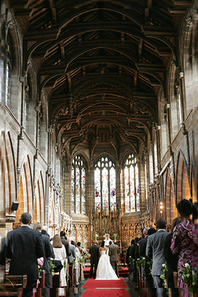 Interior of Aston Church